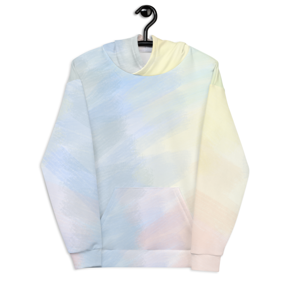 image of colorful sweatshirt based on digital painting titled 'Life'